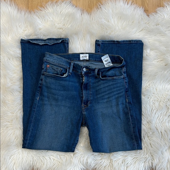 BLAIR High Waist Bootcut -Hudson Jeans - Classic Indigo Denim size 31 - Picture 1 of 7